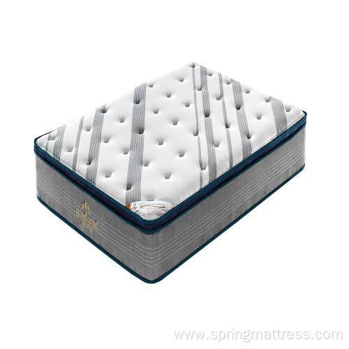 Soft Bed Pocket Spring Latex Mattress Latex Single